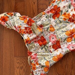 Floral Off-Shoulder Dress